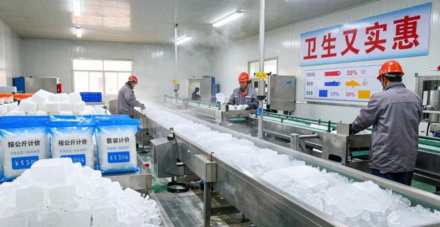 肥西食用冰哪里买 良臣制冰厂卫生又实惠